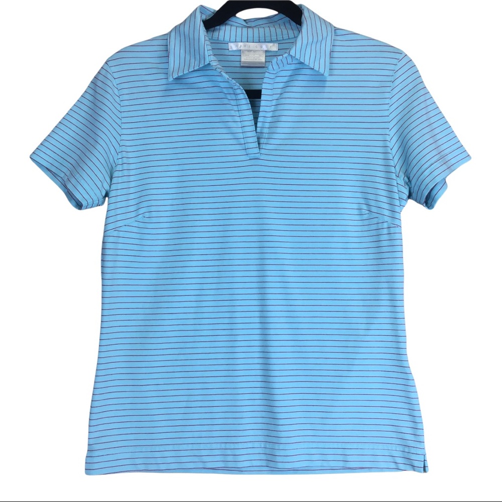 Women NIKE GOLF Nike FIT DRY Golf Collard Polo Top Shirt Size Small